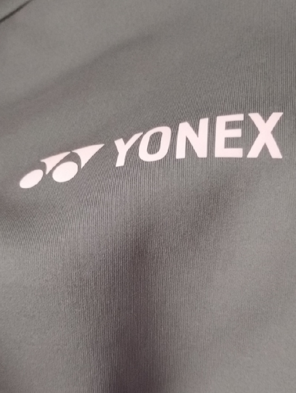 Yonex Men’s Gray Full-Zip Sweater Jacket